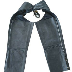 EXL Real Leather Chaps Women's Size Small Motorcycle Gear NEW WITH TAGS!